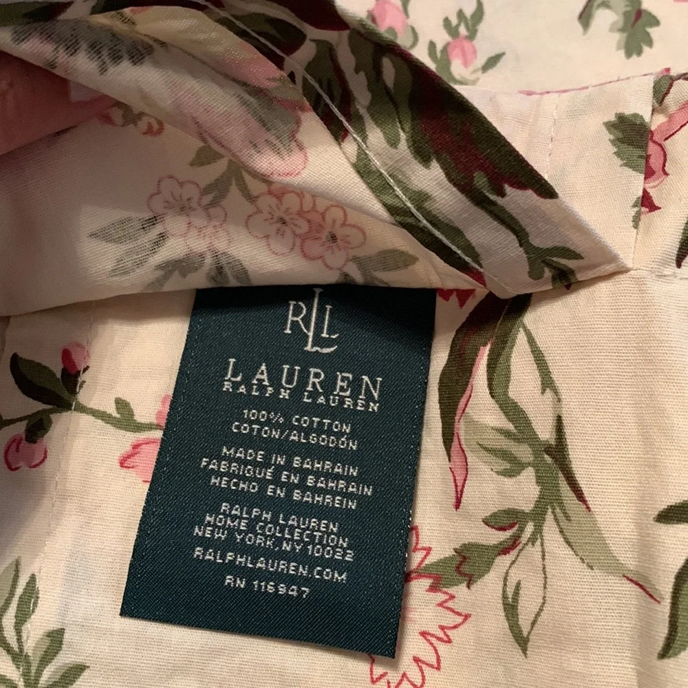 Ralph Lauren Floral sham